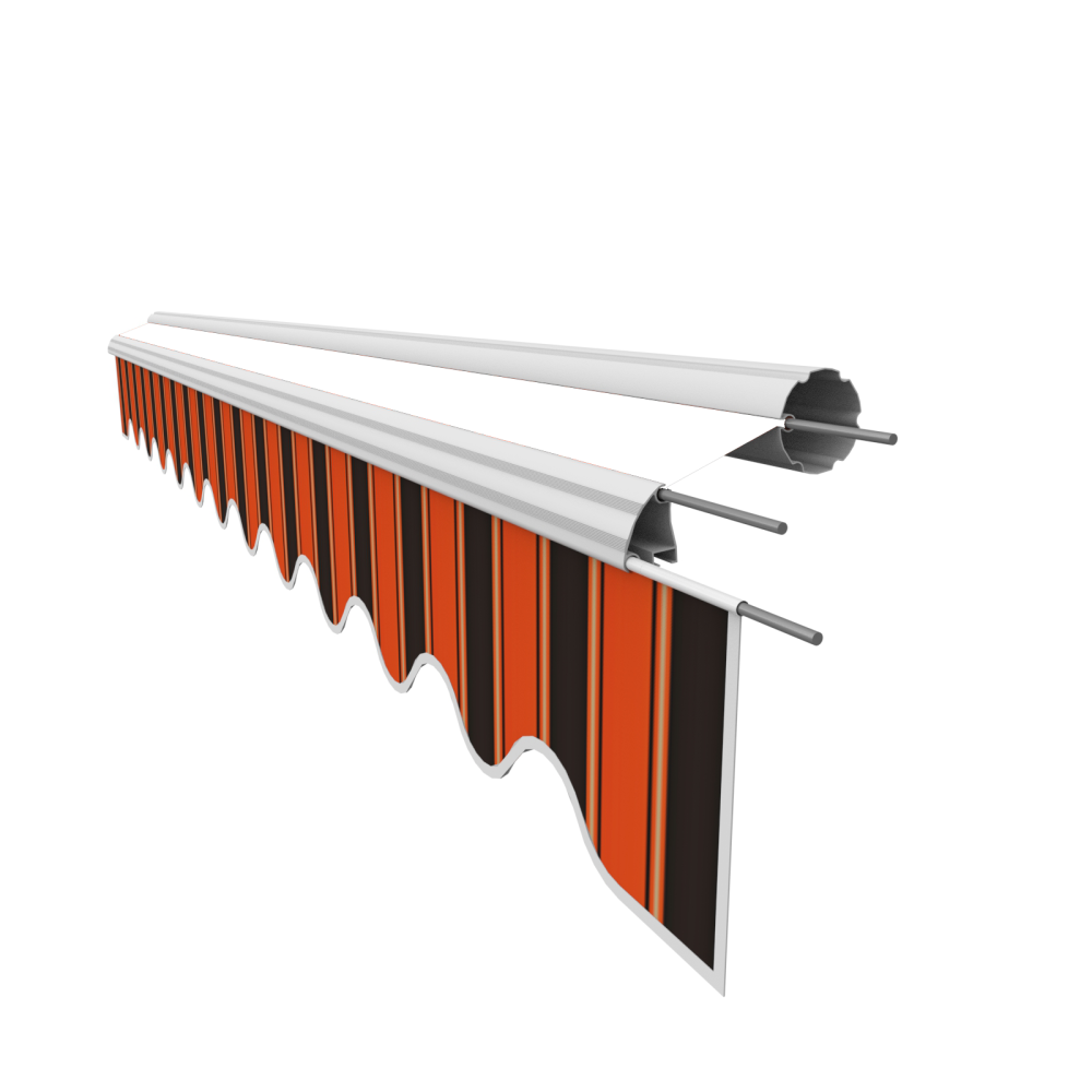 ersatz volant markise Markisen Ersatzvolant 5m (485x21cm)