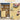 SONNI Vitrinenschrank, Schrank, Bücherschrank, Hochschrank mit 8 Fächern, 2 Türen, 2 höhenverstellbaren Regal für Wohnzimmer, Schlafzimmer, Küche, Esszimmer, Büro, Holzfarbe, 100 x 35 x 160 cm - Sonni Sanitär GmbH