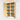 SONNI Vitrinenschrank, Schrank, Bücherschrank, Hochschrank mit 8 Fächern, 2 Türen, 2 höhenverstellbaren Regal für Wohnzimmer, Schlafzimmer, Küche, Esszimmer, Büro, Holzfarbe, 100 x 35 x 160 cm - Sonni Sanitär GmbH
